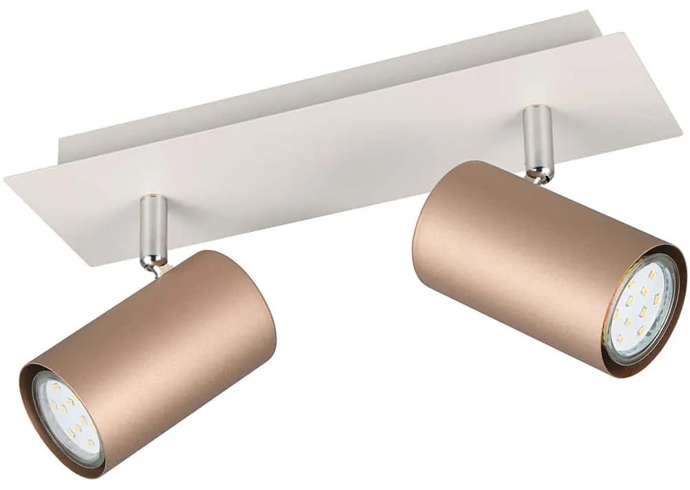 Φωτιστικό Οροφής - Σποτ Marley 802400265 30x9x15cm 2xGU10 35W Coffee Trio Lighting