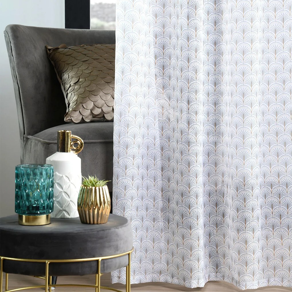 Κουρτίνα (140x260) Με Τρουκς S-F Klimt Souris R6C284001VL