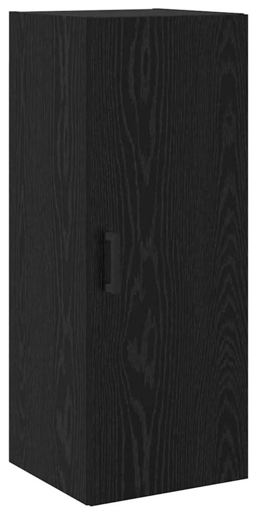 vidaXL Highboard Μαύρη Οξυά 69,5 x 34 x 180 εκ. Επεξεργασμένο ξύλο