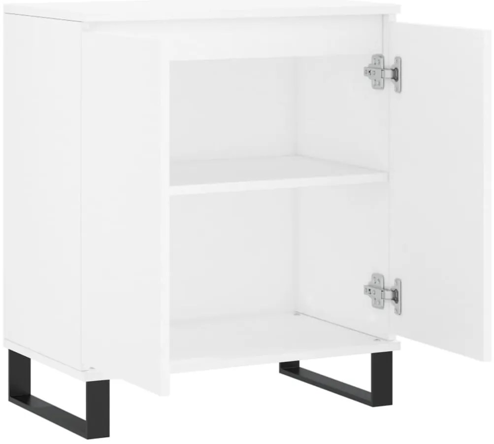 vidaXL Συρταριέρα Λευκή 60 x 35 x 70 εκ. από Επεξεργασμένο Ξύλο