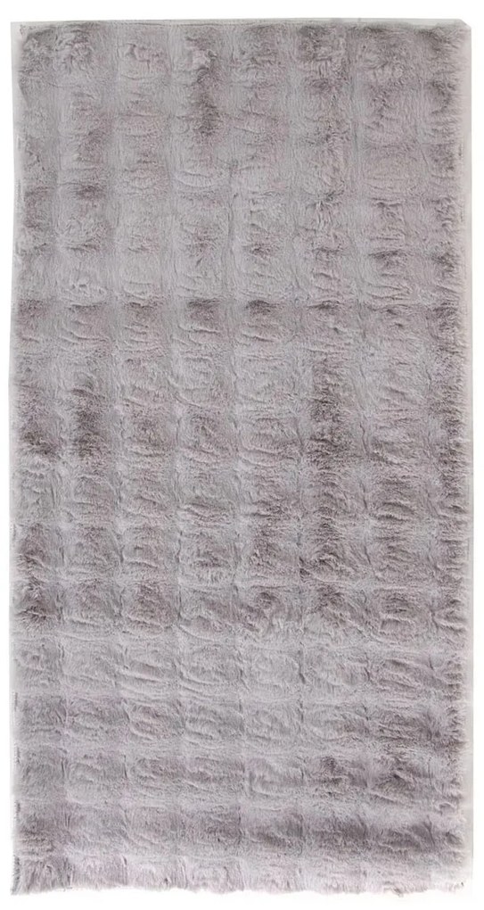Γούνινο Χαλί (133x190) Royal Carpet Bunny Bubble Grey