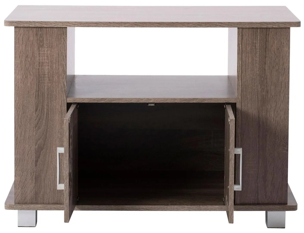 Έπιπλο Τηλεόρασης EMELIA Καρυδί 80x40x57.5Υεκ. 80x40x57.5 εκ.