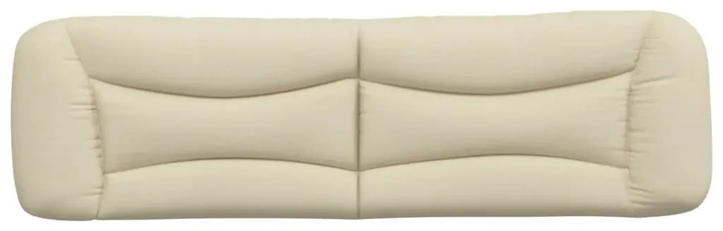 vidaXL Μαξιλάρι για Κεφαλάρι Hvar Κρεμ 180 εκ. Υφασμάτινο