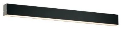 Γραμμικό Τοίχου Direct+Indirect L1140 3000K Μαύρο Dim. Station Ultra 3911-12114-3-B-D1 Viokef-3911-12114-3-B-D1-Μαύρο 3911-12114-3-B-D1
