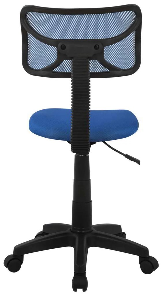ΚΑΡΕΚΛΑ ΓΡΑΦΕΙΟΥ AKHILA HM1026.06 ΜΠΛΕ ΥΦΑΣΜΑ MESH 40,5x50,5x91,5 εκ.