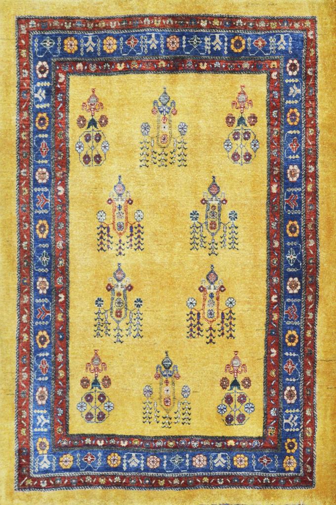 Χειροποίητο Χαλί Persian Gabbeh Lori Wool 143Χ107 143Χ107cm