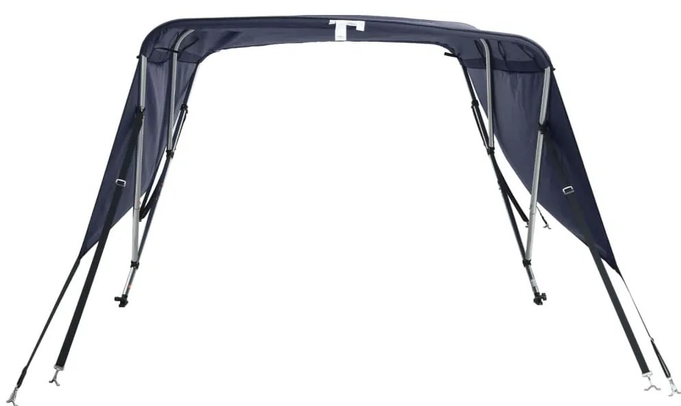 vidaXL Τέντα Σκάφους με 3 Αψίδες Τοιχώματα 183x(154-167)x137 εκ.