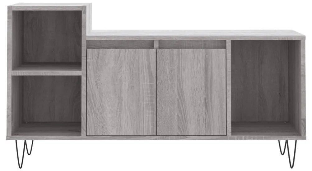 vidaXL Έπιπλο Τηλεόρασης Γκρι Sonoma 100x35x55 εκ. από Επεξεργ. Ξύλο