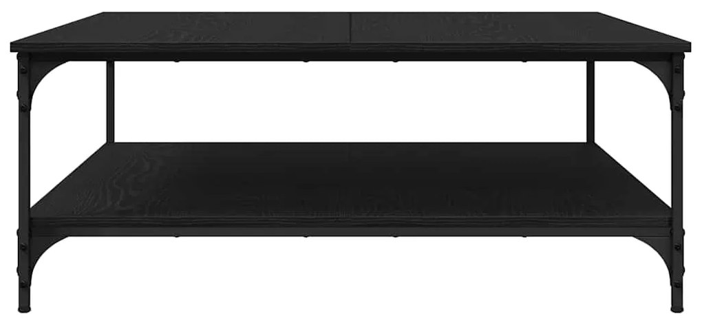 vidaXL Τραπεζάκι σαλονιού Μαύρη δρυς 100 x 100 x 40 cm