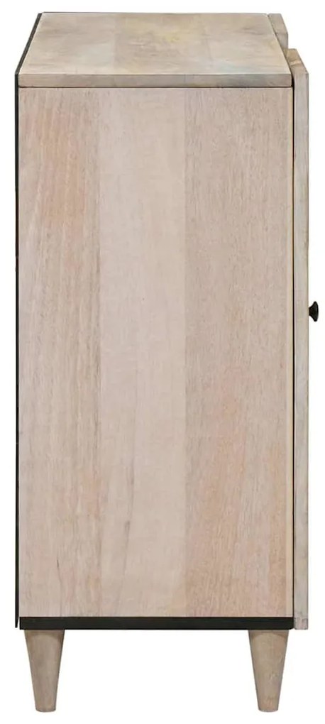 vidaXL Πλαϊνό γραφείο Λευκό 33.5 x 90 x 75 εκ