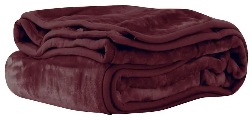 Κουβέρτα Loft 22 Bordo Nef-Nef Υπέρδιπλo 220x240cm Πολυέστερ