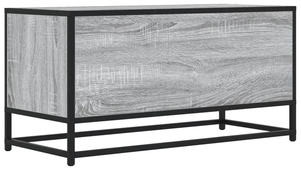 vidaXL Έπιπλο Τηλεόρασης Γκρι Sonoma 80x34,5x40 εκ. Επεξ. Ξύλο
