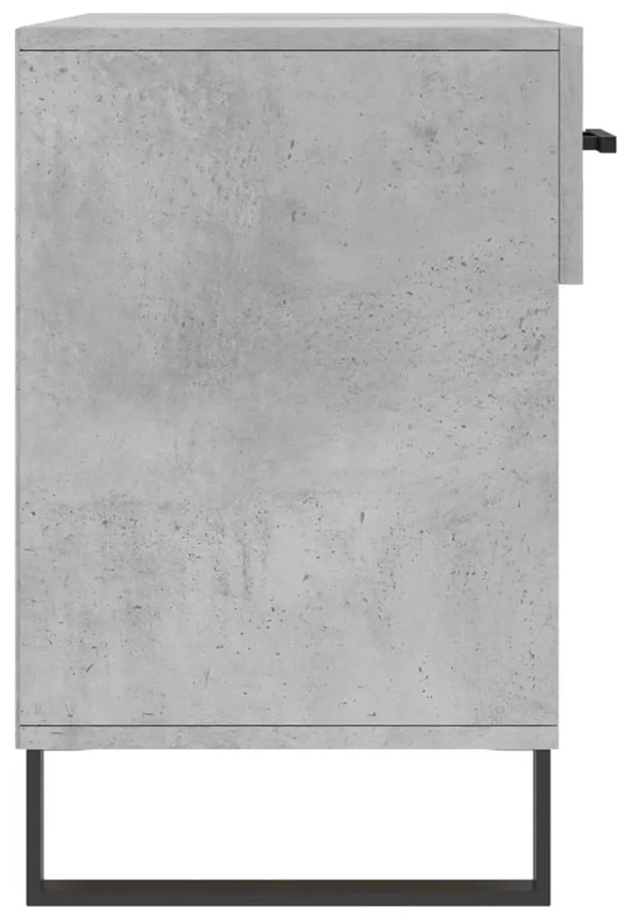 vidaXL Παπουτσοθήκη Γκρι Σκυρ. 102x35x55 εκ. από Επεξεργασμένο Ξύλο