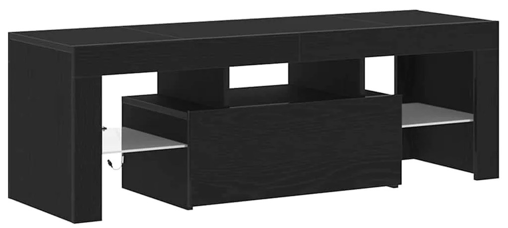 vidaXL Ντουλάπι TV Μαύρο 120 x 35 x 40 εκ. Επεξεργασμένο ξύλο