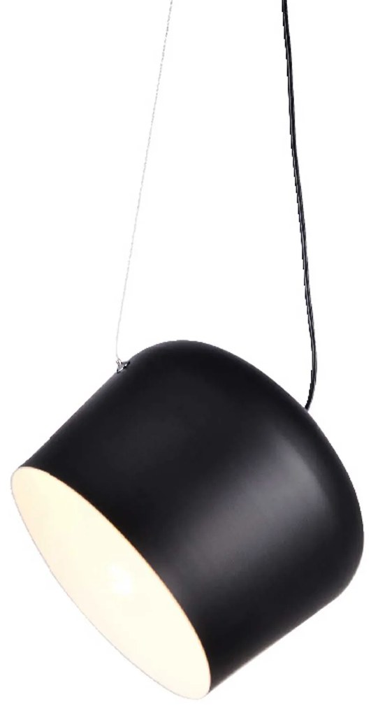 Φωτιστικό Οροφής Style OD8002BK Black Metal