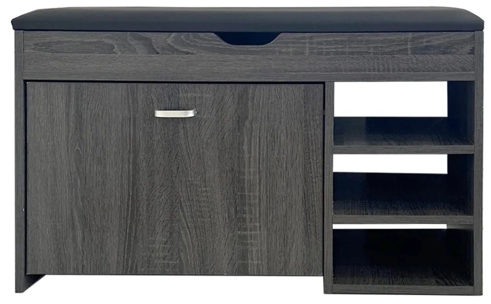 VELCO  Pro Systems ΠΑΠΟΥΤΣΟΘΗΚΗ -ΣΚΑΜΠΟ 80x30x49cm ΓΚΡΙ ΟΞΙΑ velco-63-38687-30