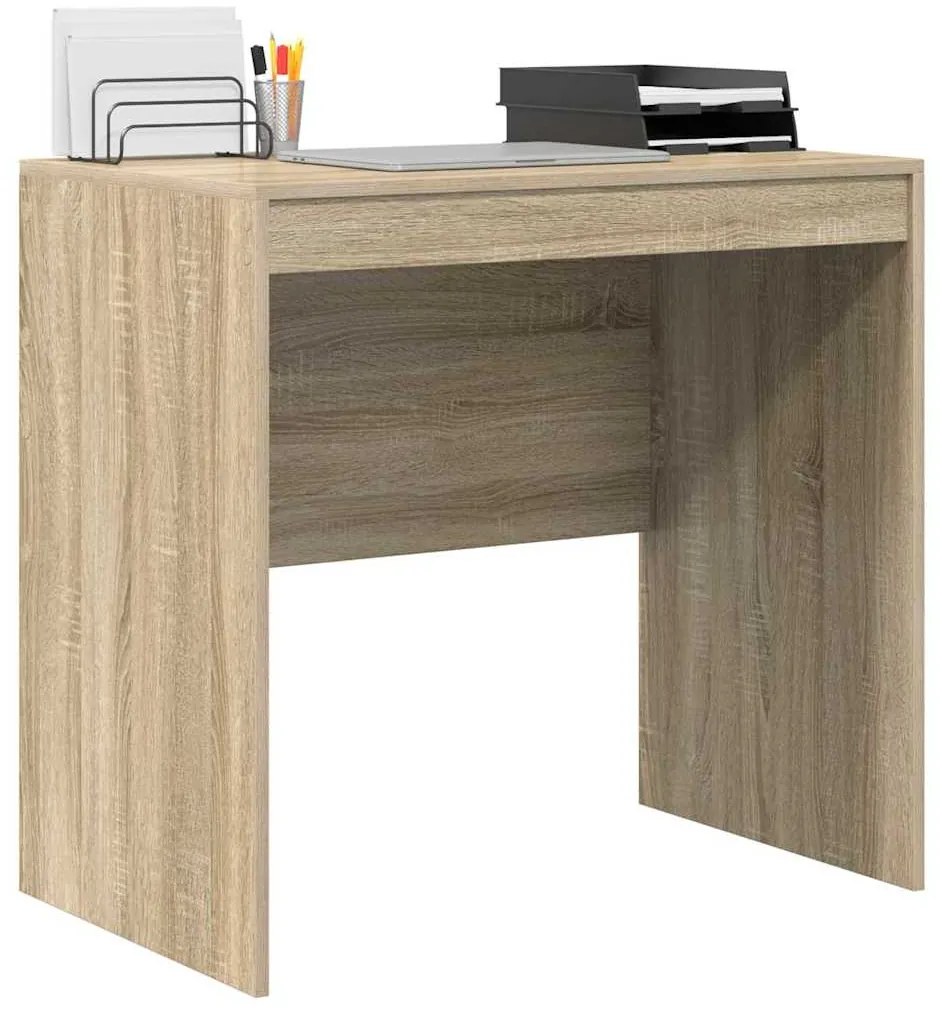 vidaXL Γραφείο Sonoma Δρυς 80 x 50 x 76 εκ. Επεξεργασμένο ξύλο