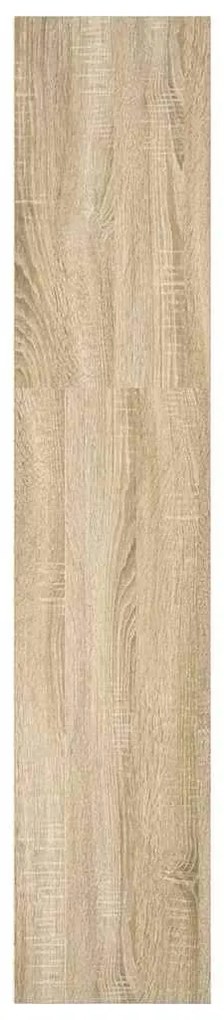 vidaXL Βιβλιοθήκη Sonoma Δρυς 40x30x152 εκ. από Επεξεργασμένο Ξύλο