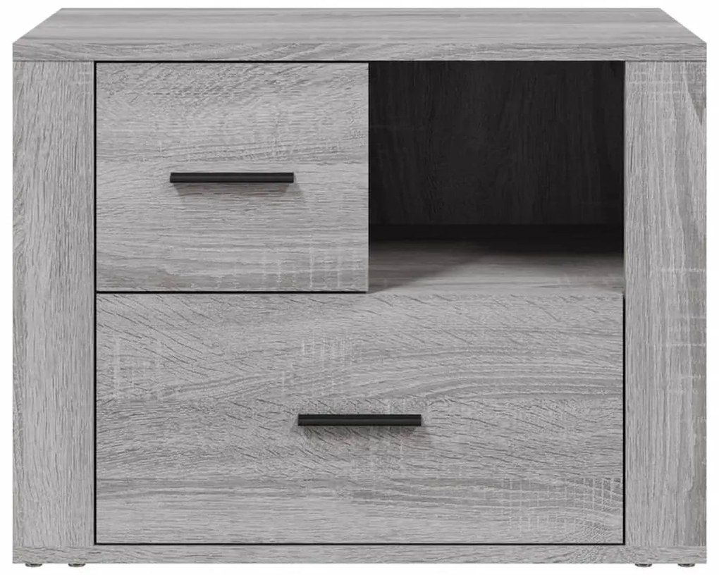 vidaXL Κομοδίνο Γκρι Sonoma 60x36x45 εκ. από Επεξεργασμένο Ξύλο