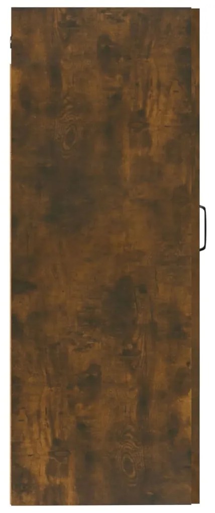 vidaXL Ντουλάπι Κρεμαστό Καπνιστή δρυς35x34x90εκ. Επεξεργασμένο Ξύλο