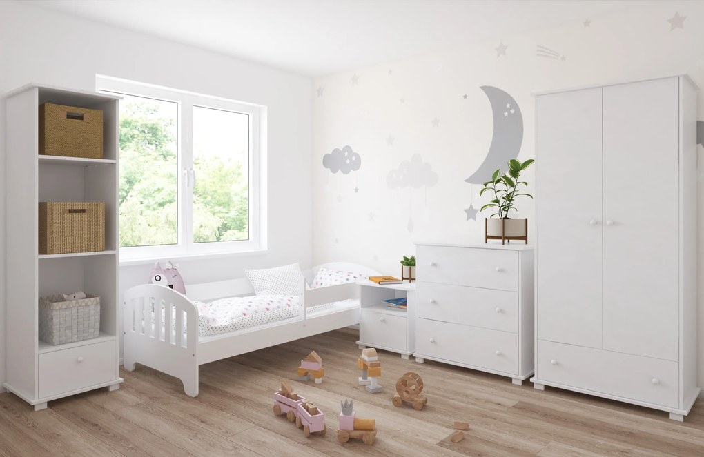 Κομοδίνο Classic  White  47,5x48x53cm  BC80011 BabyCute