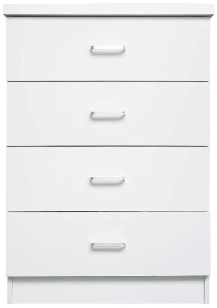 Συρταριέρα DRAWER 4-Συρτάρια / Άσπρο