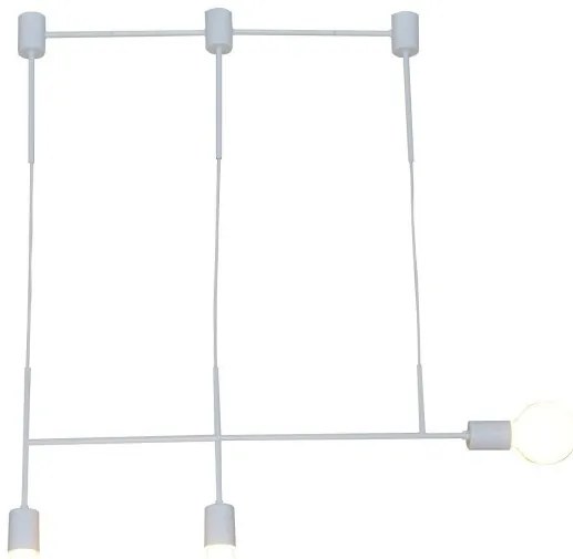 Κρεμαστό Φωτιστικό Οροφής 3xE27 G95 LED Megan Homelighting-77-3818-Μαύρο 77-3818
