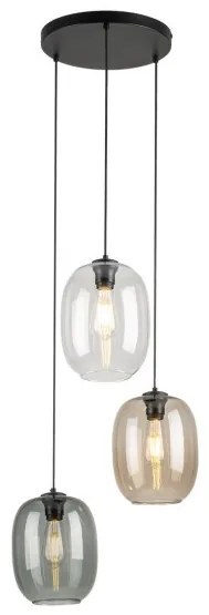 Κρεμαστό Φωτιστικό Οροφής 3xE27 15W IP20 Πολύχρωμο Eco 5973 TK Lighting-5973-Πολύχρωμο 5973