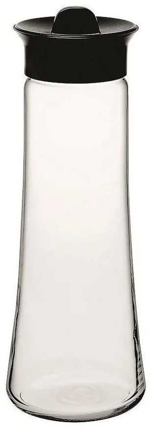 Μπουκάλι Basic Με Καπάκι Μαύρο Sp43235K1 25.4cm Clear Espiel Γυαλί