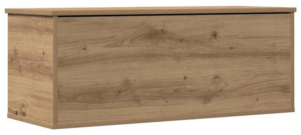 vidaXL Κουτί αποθήκευσης με αποθήκευση artisan δρυς 90 x 35 x 35 cm