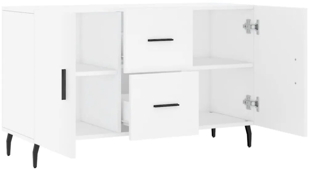 vidaXL Ντουλάπι Λευκό 100 x 36 x60 εκ. Επεξεργασμένο Ξύλο