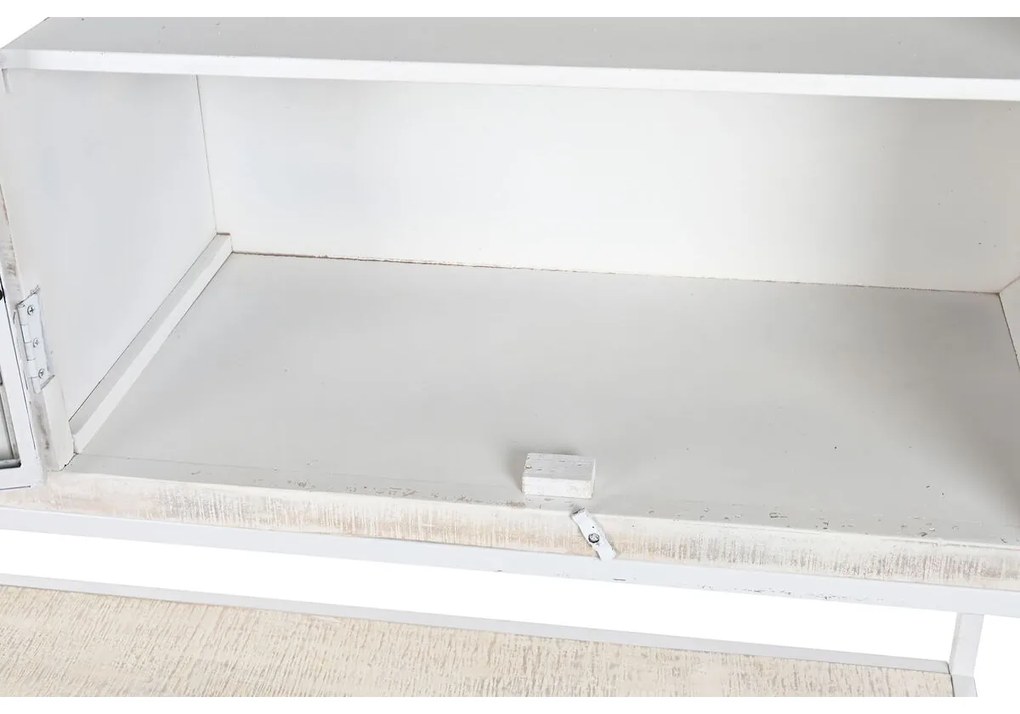 Ράφια DKD Home Decor Λευκό Μαύρο Μέταλλο Ξύλο από Μάνγκο 170 x 45 x 200 cm