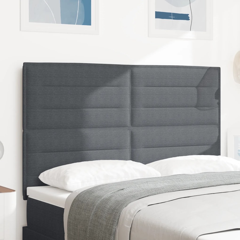 vidaXL LED Κεφαλτή Φωτεινή Γκρι 80 εκ. Κορντούρα