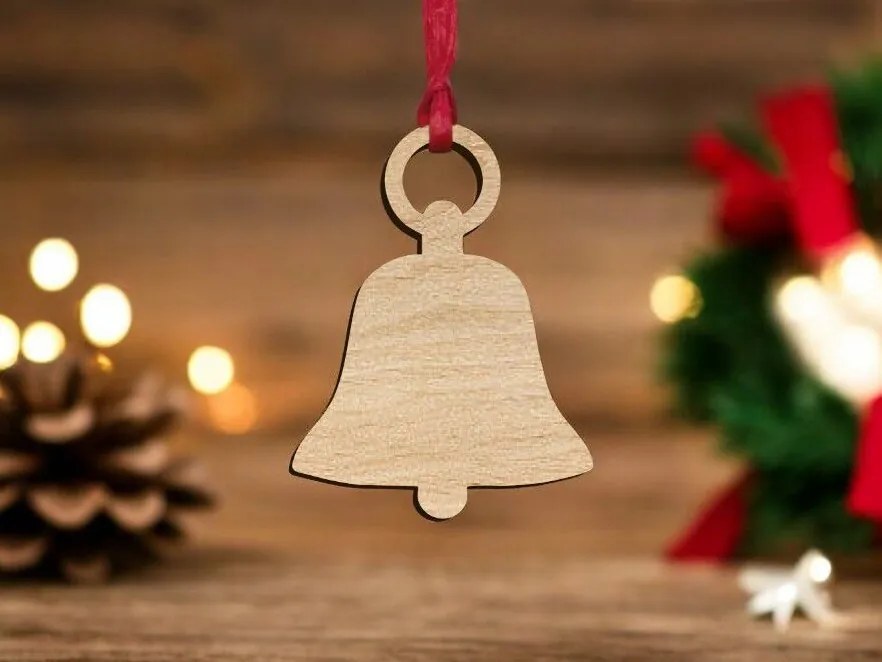 Σετ των 3 Intra απο ξύλο plywood 3mm-4mm πάχος – Στολίδι για κρεμαστές καμπάνες 45x50 cm INTRAVECTRY-MY549507