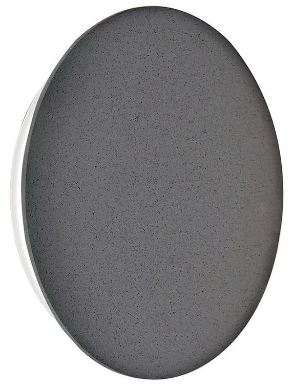 Φωτιστικό Τοίχου-Απλίκα Led Kyklos 4193802 D300 Concrete Viokef Metal