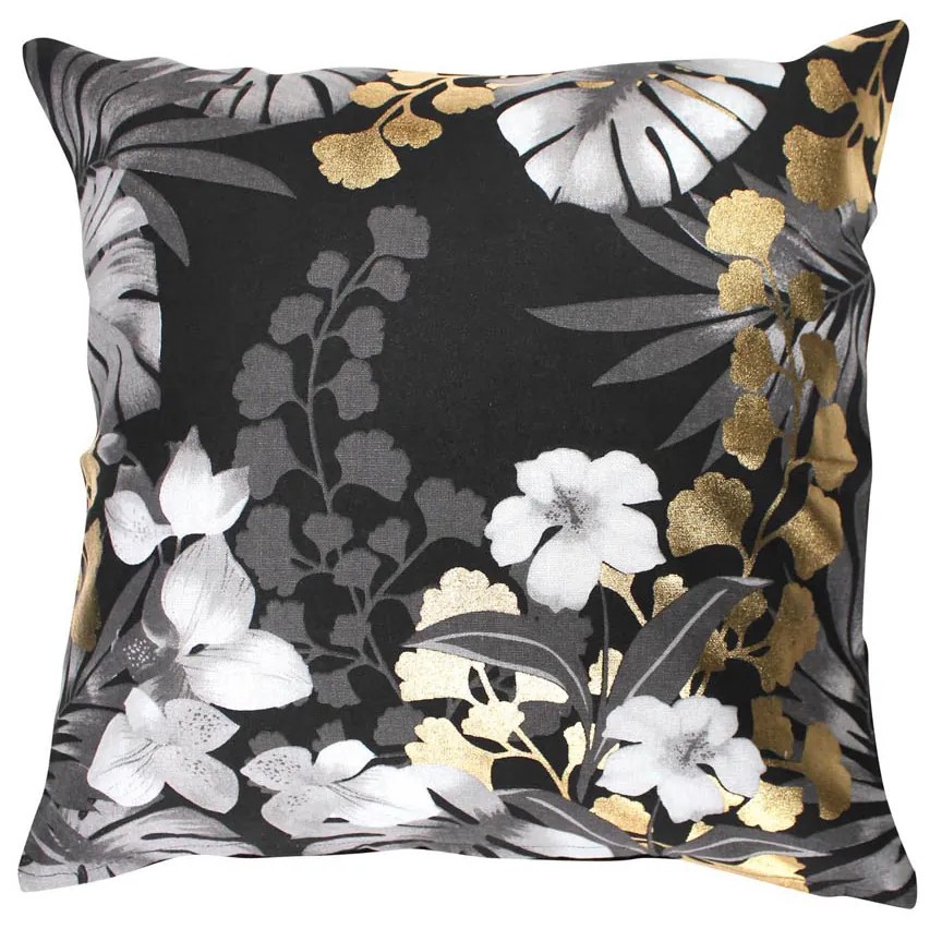 Διακοσμητική Μαξιλαροθήκη (40x40) L-C Kelly Black 1612242