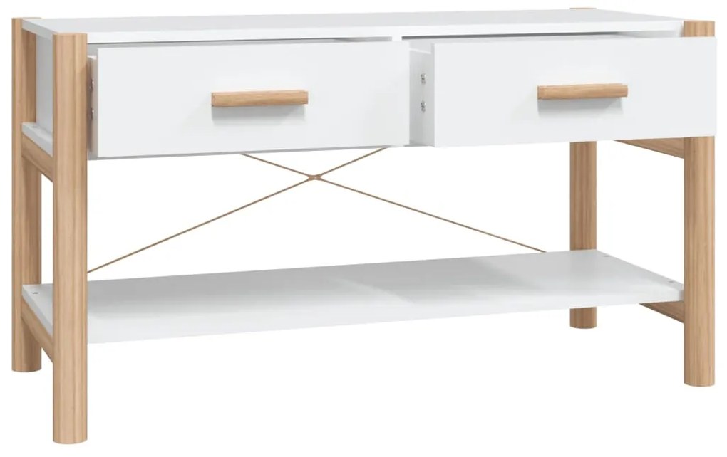 vidaXL Έπιπλο Τηλεόρασης Λευκό 82 x 38 x 45 εκ. Επεξεργασμένο Ξύλο