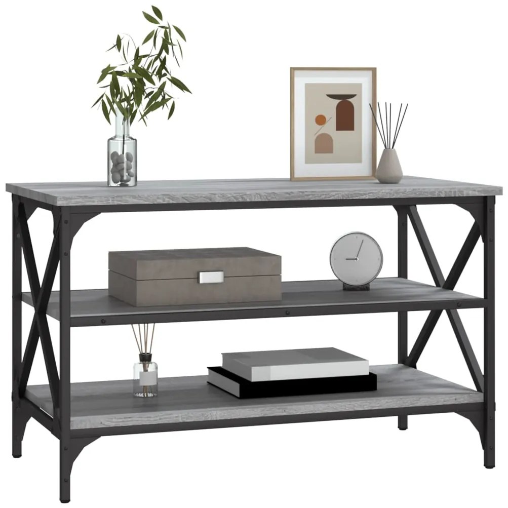 vidaXL Έπιπλο Τηλεόρασης Γκρι Sonoma 80x40x50 εκ. από Επεξεργ. Ξύλο