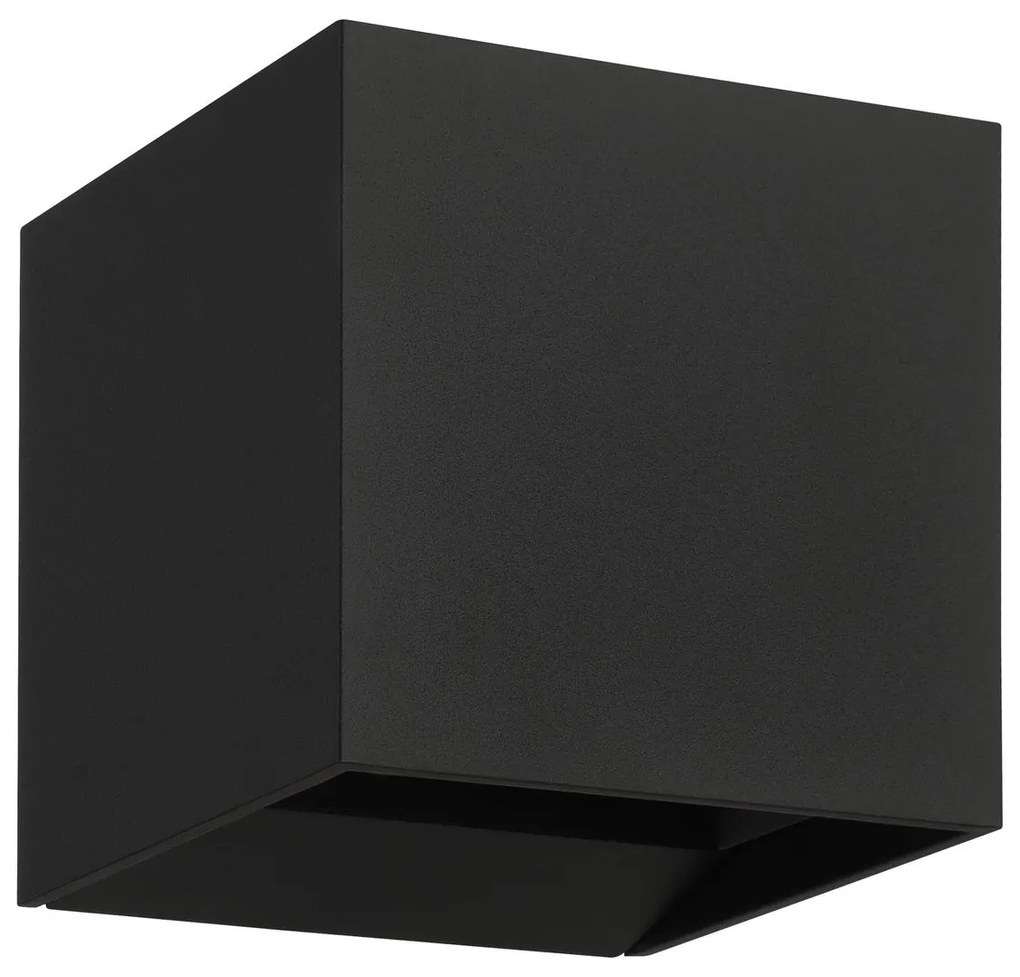 Φωτιστικό Επίτοιχο Eglo 901064 CALPINO 3 Μαύρο Ματ (Black Mat) 3000K