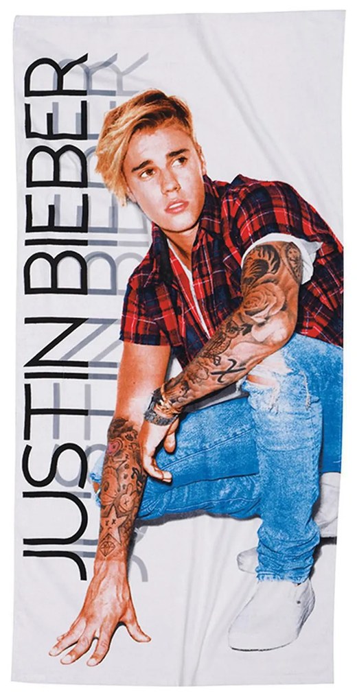 ΠΑΙΔΙΚΗ ΠΕΤΣΕΤΑ ΘΑΛΑΣΣΗΣ 70x140cm DAS HOME - 5806 JUSTIN BIEBER