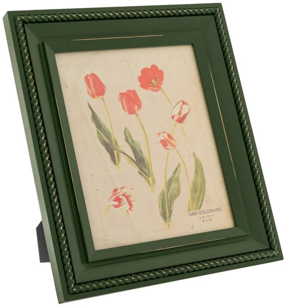 Κορνίζα 86598 20x25cm Green Mdf