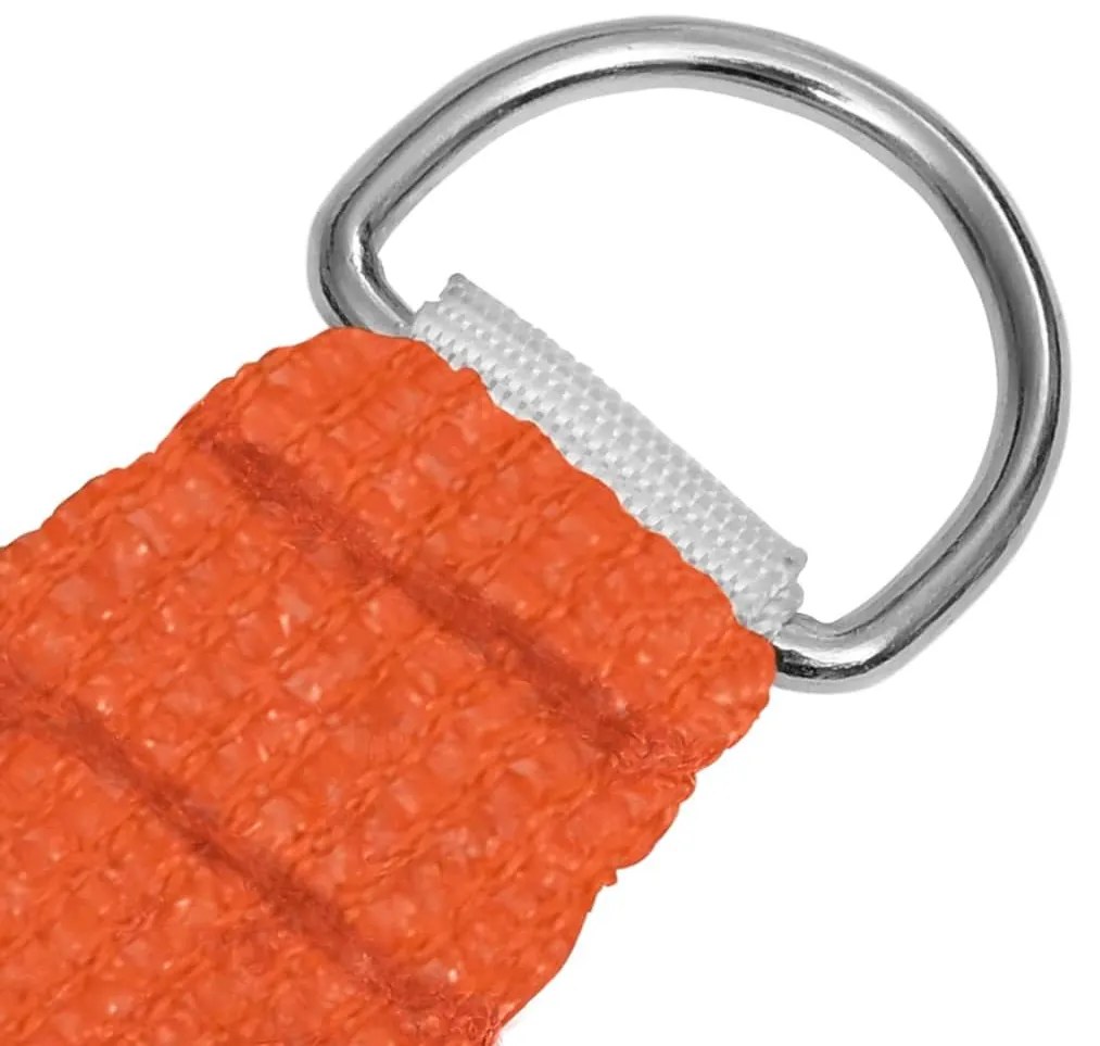 Πανί Σκίασης Πορτοκαλί 4 x 4 x 4 μ. 160 γρ./μ² από HDPE - Πορτοκαλί