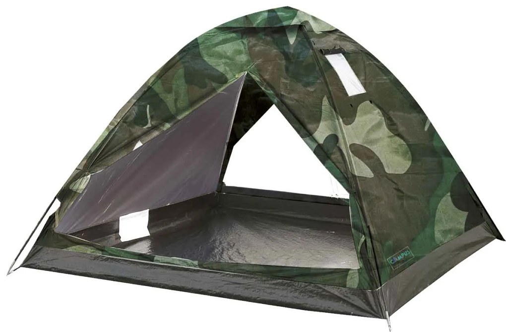 Σκηνή Camping 4 Ατόμων Campus Camo Στρατιωτικού Τύπου 110-9922