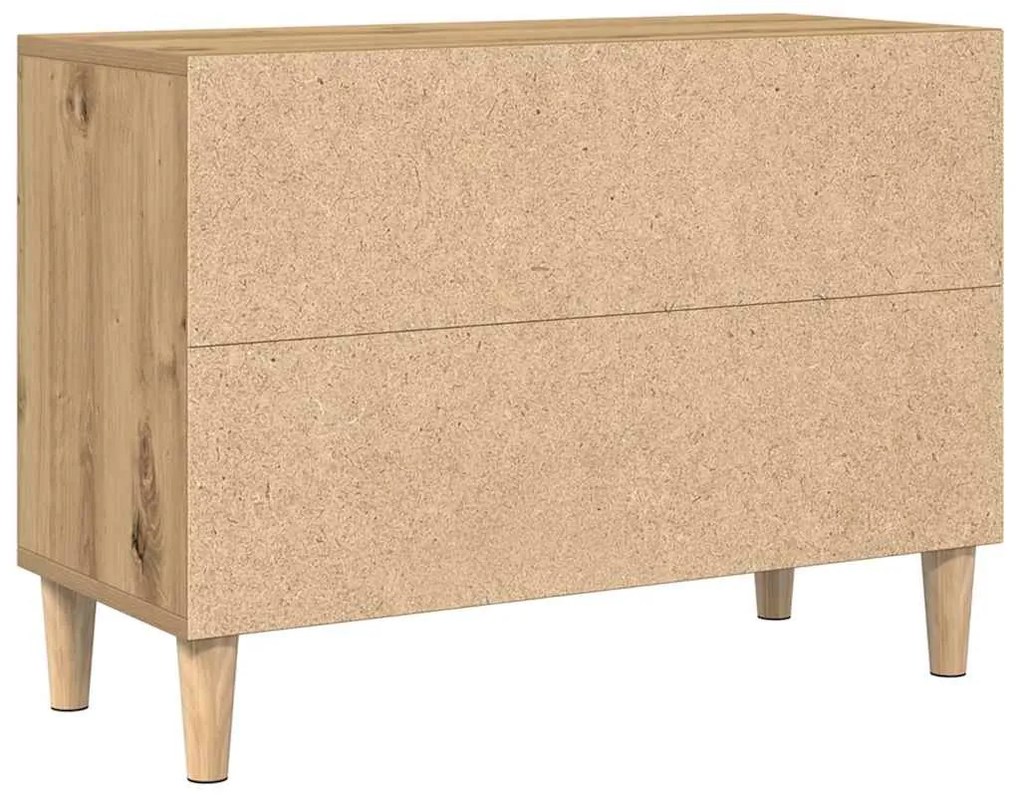vidaXL Ντουλάπι TV Καφέ 69.5 x 30 x 50 εκ. Επεξεργασμένο ξύλο