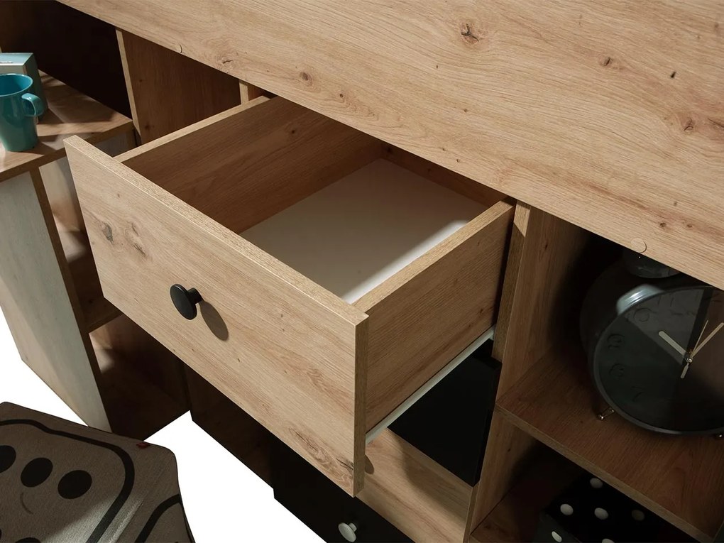 Πολυλειτουργικό κρεβάτι Smart III-Δεξιά-Mauro