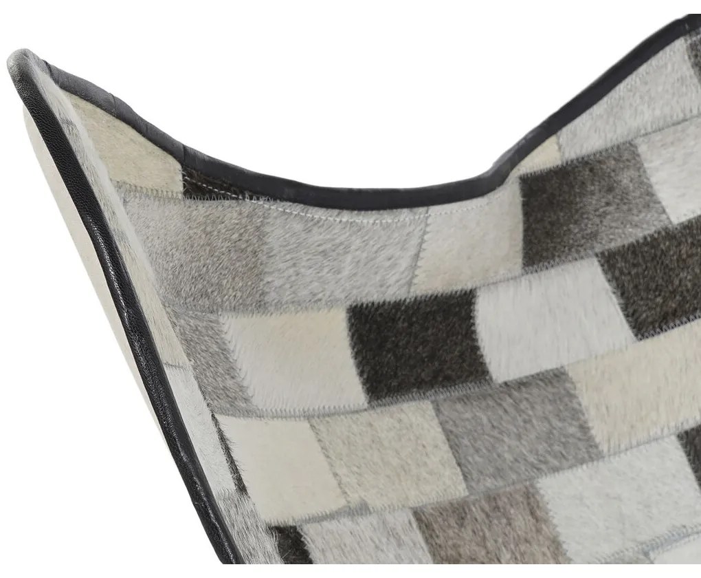 Καρέκλα Τραπεζαρίας DKD Home Decor Λευκό Μαύρο Μπεζ Γκρι 74 x 70 x 90 cm