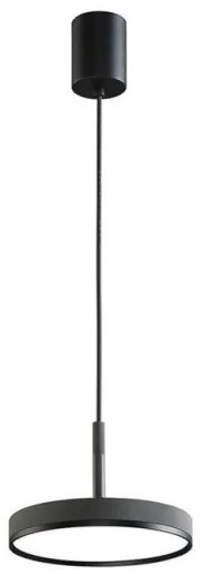 Κρεμαστό Φωτιστικό Οροφής LED 24W IP20 3000K Don Viokef-4300300-Γκρι 4300300