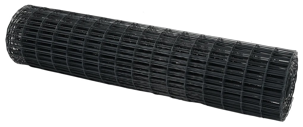 vidaXL Ευρωπαϊκός Φράχτης Γκρι 1x10 μ Σίδερο