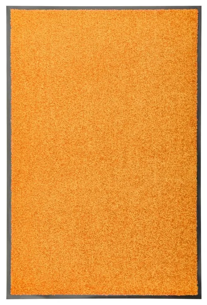 Πατάκι Εισόδου Πλενόμενο Πορτοκαλί 60 x 90 εκ.