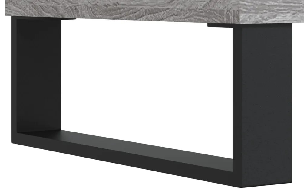 vidaXL Τραπεζάκι Σαλονιού Γκρι Sonoma 60x50x36,5εκ. Επεξεργασμένο Ξύλο